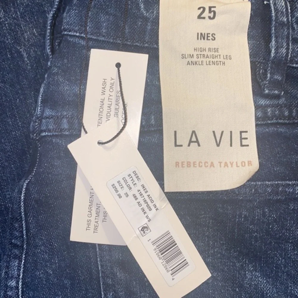 LA VIE REBECCA TAYLOR Ines Acid Ink Wash Jeans